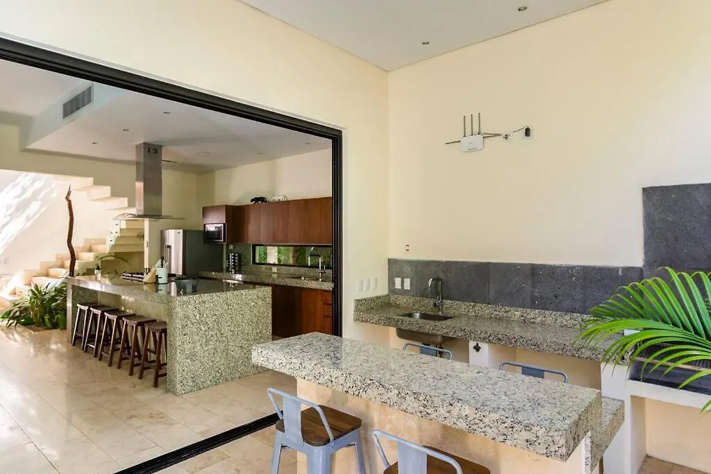 Luxurious Villa At Exclusive Gated Community La Privada Aldea Zama, 5 Bedroom Private Pool & Concierge Service