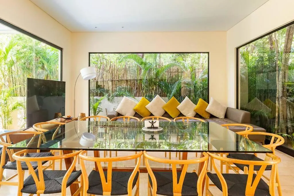 Luxurious Villa At Exclusive Gated Community La Privada Aldea Zama, 5 Bedroom Private Pool & Concierge Service Tulum 0*,  Mexiko